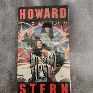 Howard Stern Butt Bongo Fiesta VHS